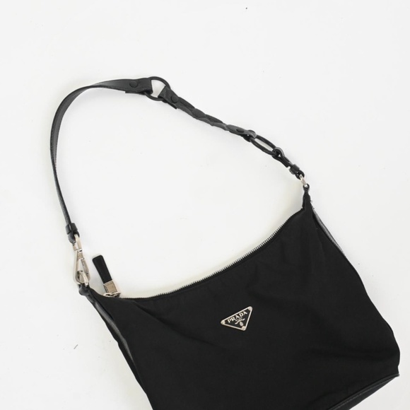 Authentic PRADA Tessuto Nylon shoulder bag with custom strap - Picture 5 of 5